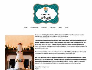 angelahudsoncakes.com screenshot