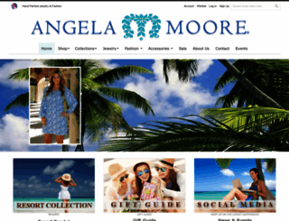 angelamoore.com screenshot