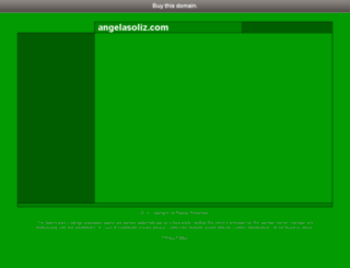 angelasoliz.com screenshot