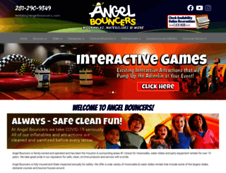 angelbouncers.com screenshot