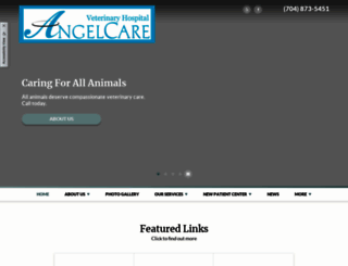 angelcarevet.com screenshot