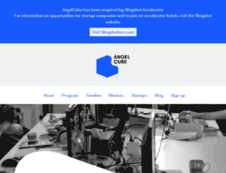 angelcube.com.au screenshot