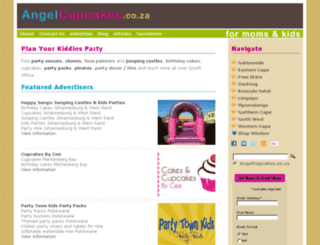 angelcupcakes.co.za screenshot