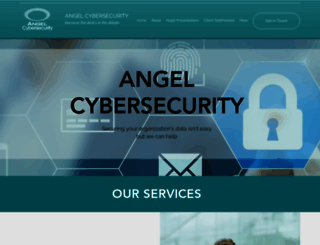 angelcybersecurity.com screenshot