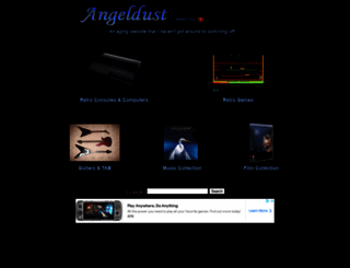 angeldust.org.uk screenshot