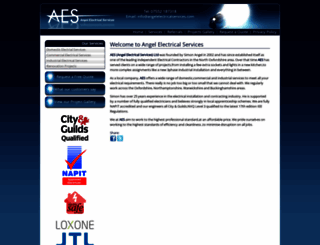 angelelectricalservices.com screenshot