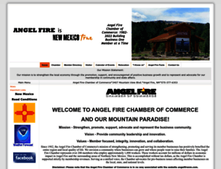 angelfirechamber.org screenshot