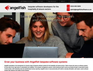 angelfishsoftware.com screenshot