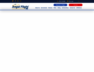angelflightne.org screenshot