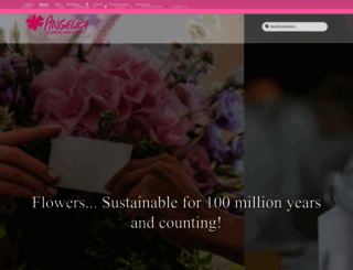 angelicaflowersandevents.com screenshot