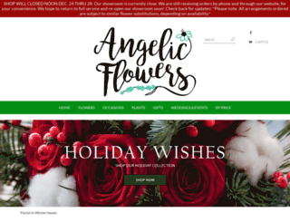 angelicflowers.net screenshot