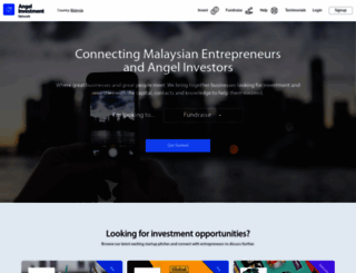 angelinvestmentnetwork.com.my screenshot