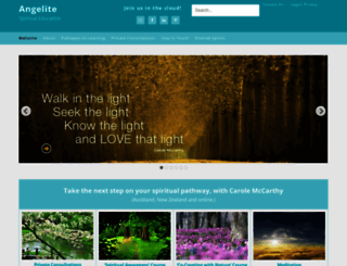 angelite.co.nz screenshot