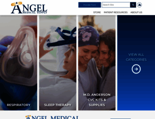 angelmedicalsupply.com screenshot