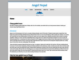 angelnepal.com screenshot