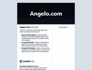 angelo.com screenshot