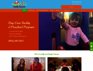 angelonefamilydaycare.com screenshot