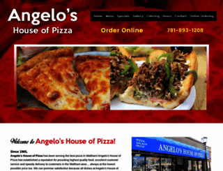 angelospizzawaltham.menu screenshot