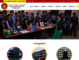 angelpublicschool.com screenshot