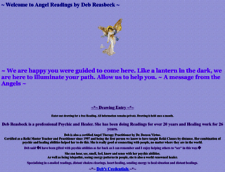 angelreadings.org screenshot