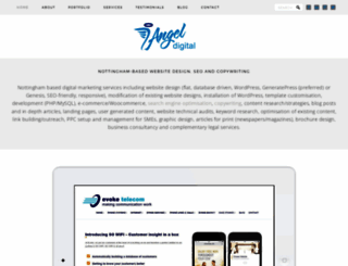 angelseo.co.uk screenshot