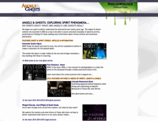 angelsghosts.com screenshot