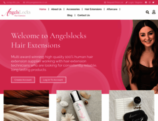 angelslocks.co.uk screenshot