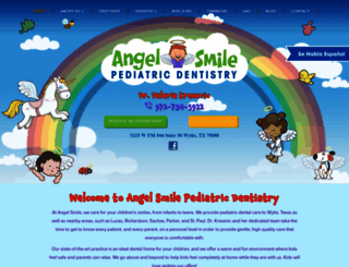 angelsmilepediatricdentistry.com screenshot