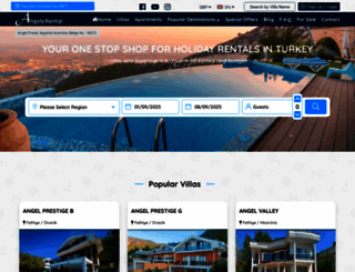 angelsrental.com screenshot