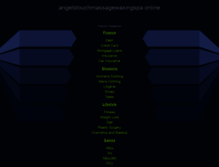 angelstouchmassagewaxingspa.online screenshot