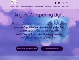 angelswhisperinglight.com screenshot