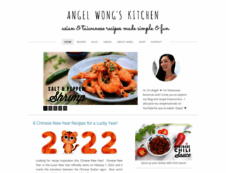 angelwongskitchen.com screenshot