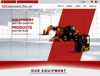 angequipment.com.sg screenshot