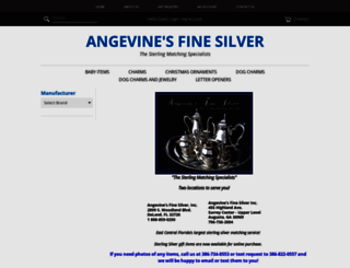 angevinesfinesilver.com screenshot