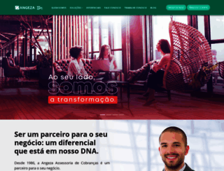 angeza.com.br screenshot