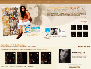 angie-harmon.com screenshot