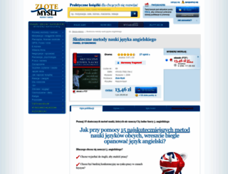 angielski-metody-nauki.zlotemysli.pl screenshot