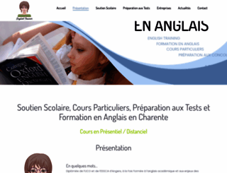 anglais-angouleme.com screenshot