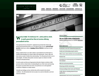 anglands.co.nz screenshot