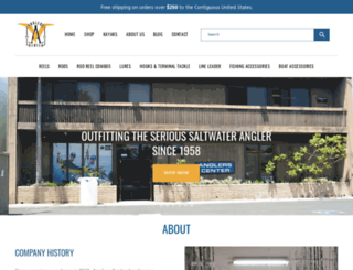anglerscenter.com screenshot