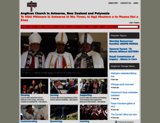 anglican.org.nz screenshot