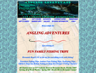 angling-adventures.net screenshot