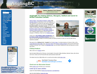 anglingbc.com screenshot