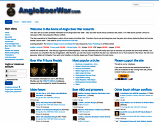 angloboerwar.com screenshot