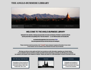 angloburmeselibrary.com screenshot
