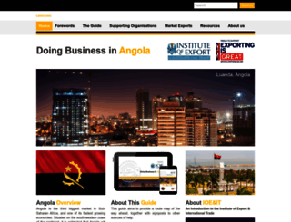 angola.doingbusinessguide.co.uk screenshot