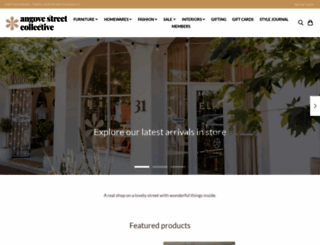 angovestreetcollective.com.au screenshot