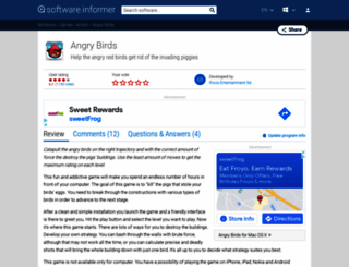 angry-birds.informer.com screenshot
