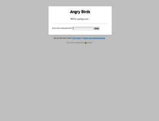 angrybirds.myshopify.com screenshot