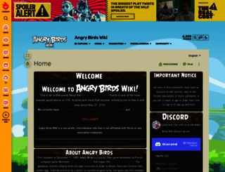 angrybirds.wikia.com screenshot
